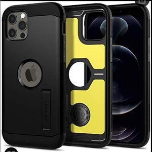 NWT Spigen Black phone case for IPhone 12/12PRO 6.1”